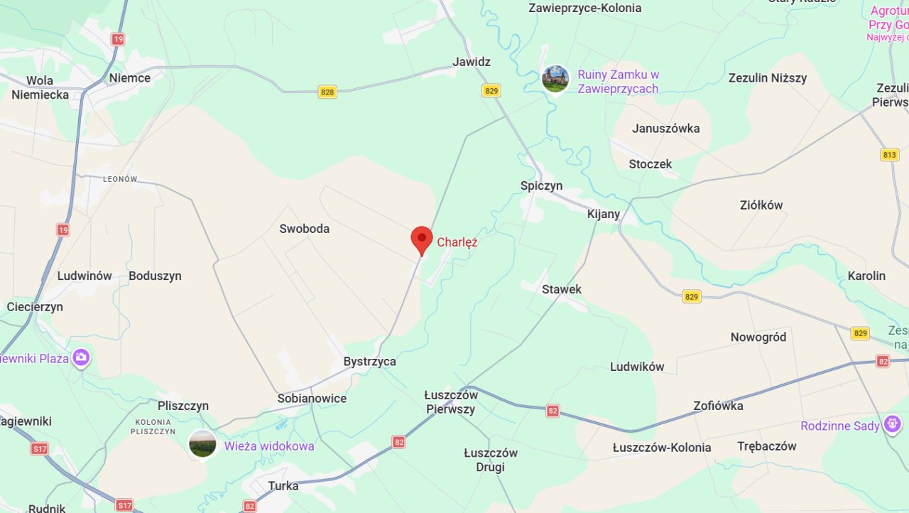 Działka budowlana Charlęż. Zdjęcie 1