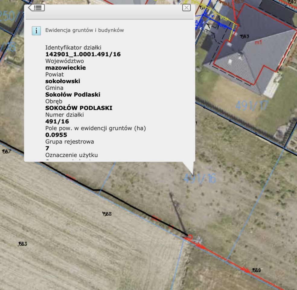 Działka budowlana Sokołów Podlaski, ul. Chabrowa. Zdjęcie 3