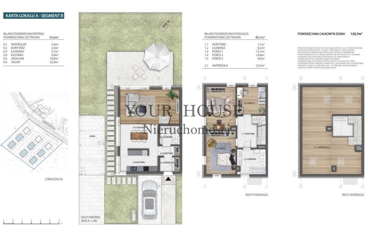 bliźniak, 4 pokoje Wrocław Krzyki. Zdjęcie 11