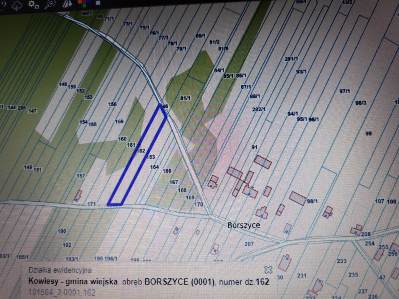 Działka rolna Borszyce. Zdjęcie 7