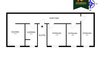 Mieszkanie 3-pokojowe Sopot, ul. Bohaterów Monte Cassino