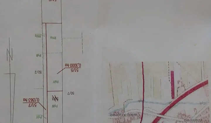 Działka rolno-budowlana Wiśniewo