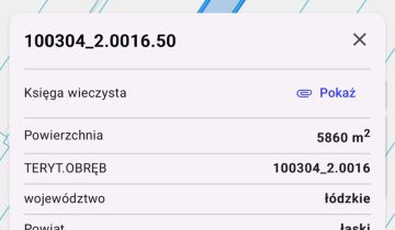 Działka rolna Ligota