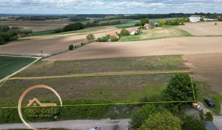 Działka budowlana Unisław