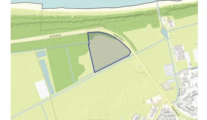 Działka rolna Grzybowo, ul. Kołobrzeska