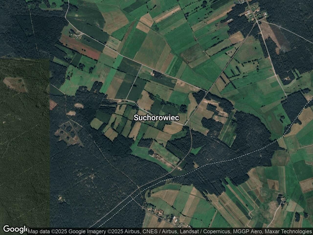 Działka rolna Suchorowiec