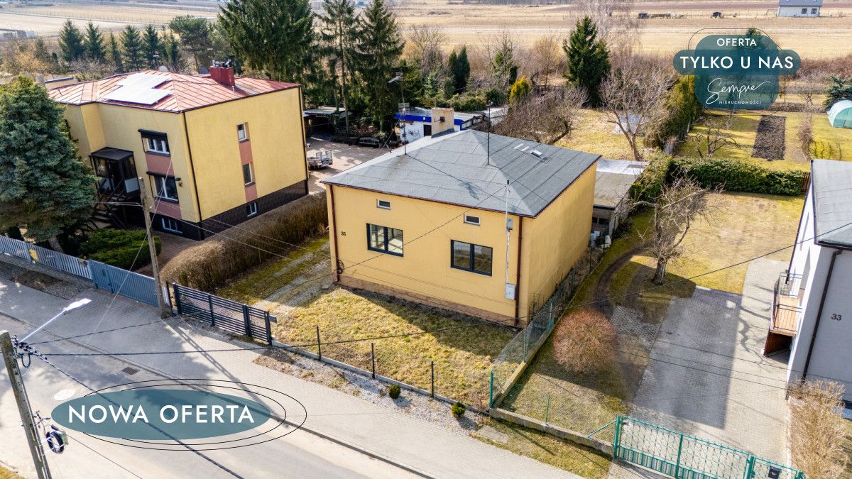 dom wolnostojący, 4 pokoje Łask, ul. Henryka Sienkiewicza. Zdjęcie 1