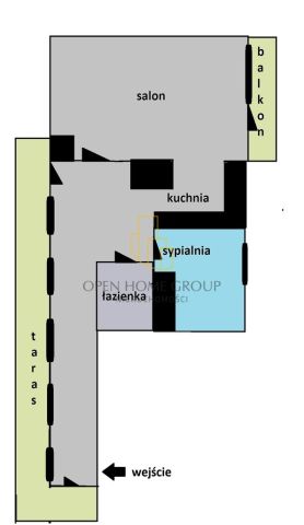 Mieszkanie 2-pokojowe Wrocław Stare Miasto, ul. Więzienna. Zdjęcie 13