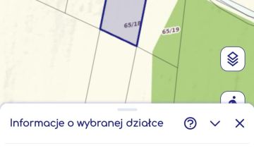 Działka budowlana Kubice Raki