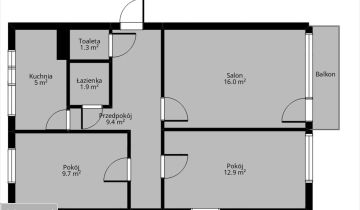 Mieszkanie 3-pokojowe Łódź Teofilów