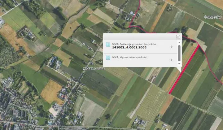 Działka rolna Łosice, ul. Podmiejska