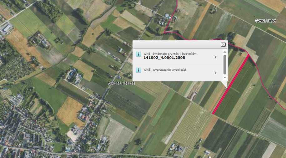 Działka rolna Łosice, ul. Podmiejska. Zdjęcie 1