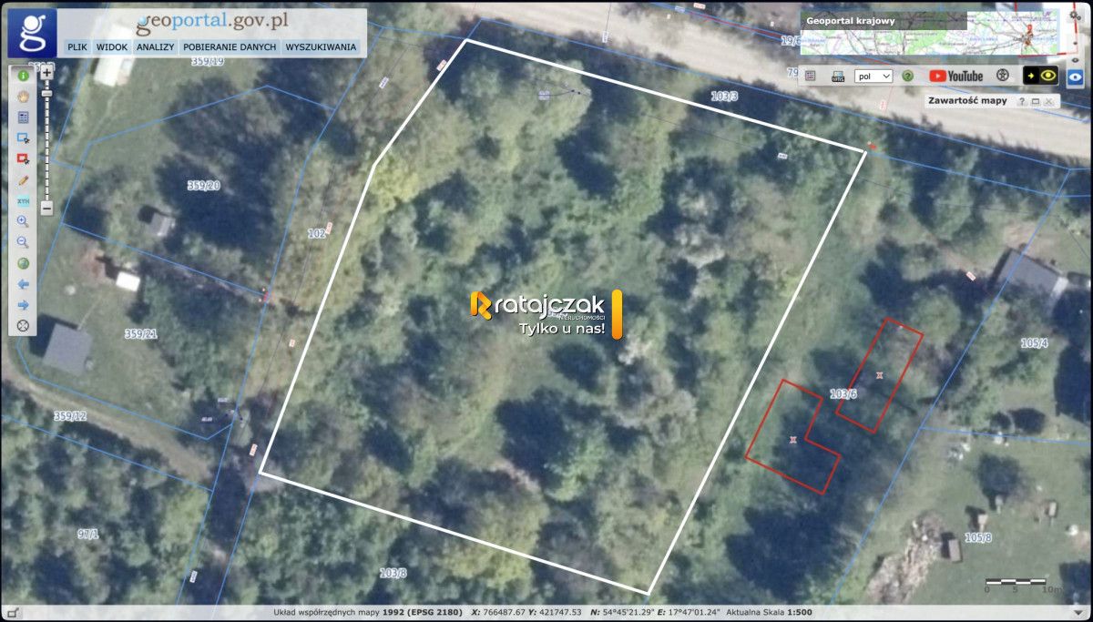 Działka budowlana Ciekocino, Dębowa. Zdjęcie 7