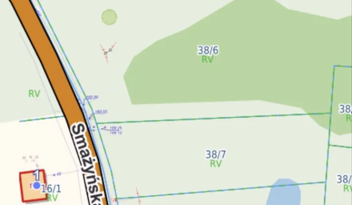 Działka budowlana Łebno, ul. Smażyńska