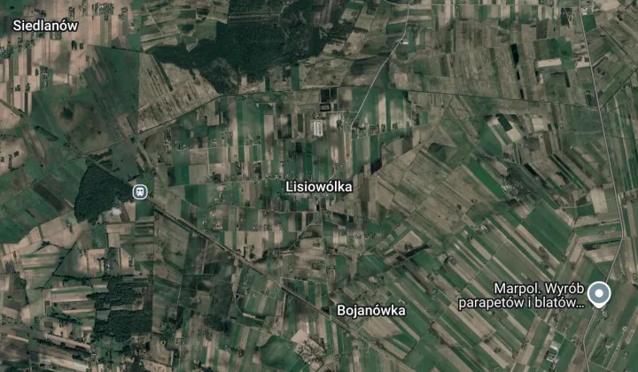 Działka rolno-budowlana Lisiowólka