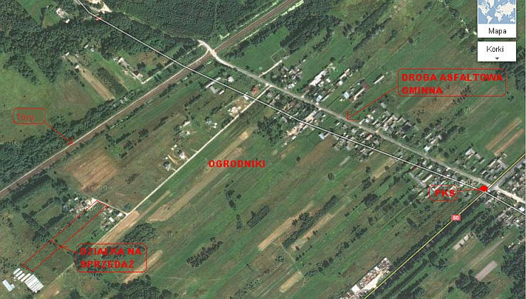 Działka budowlana Ogrodniki. Zdjęcie 3