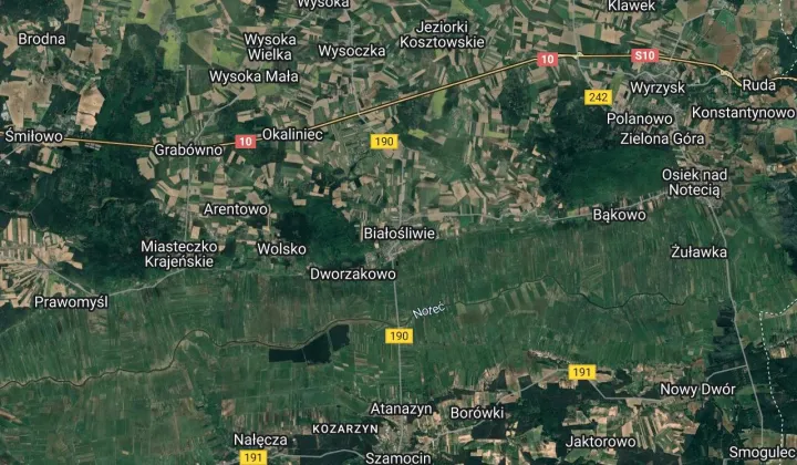 Działka rolna Białośliwie