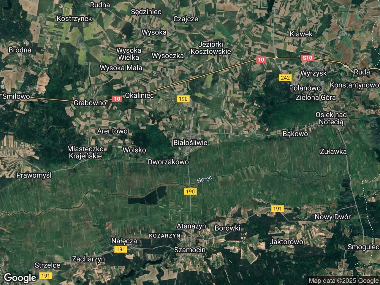 Działka rolna Białośliwie