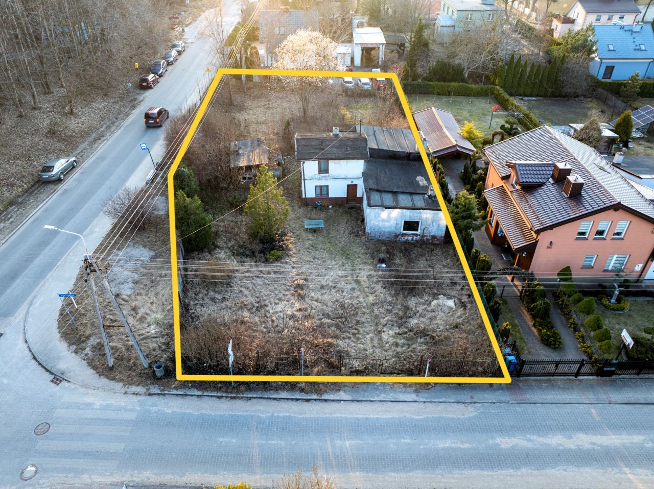 Działka budowlana Wejherowo Śmiechowo, Pułkownika Dąbka. Zdjęcie 1