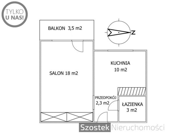 Mieszkanie 1-pokojowe Częstochowa Północ, ul. Bacewicz. Zdjęcie 11