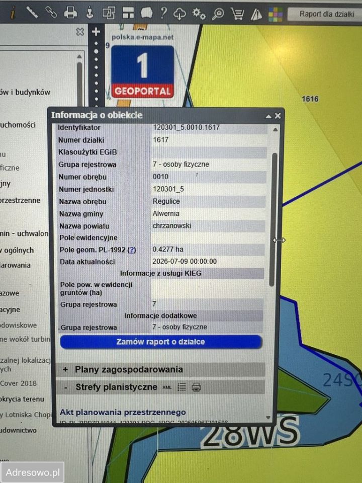 Działka inwestycyjna Regulice. Zdjęcie 5