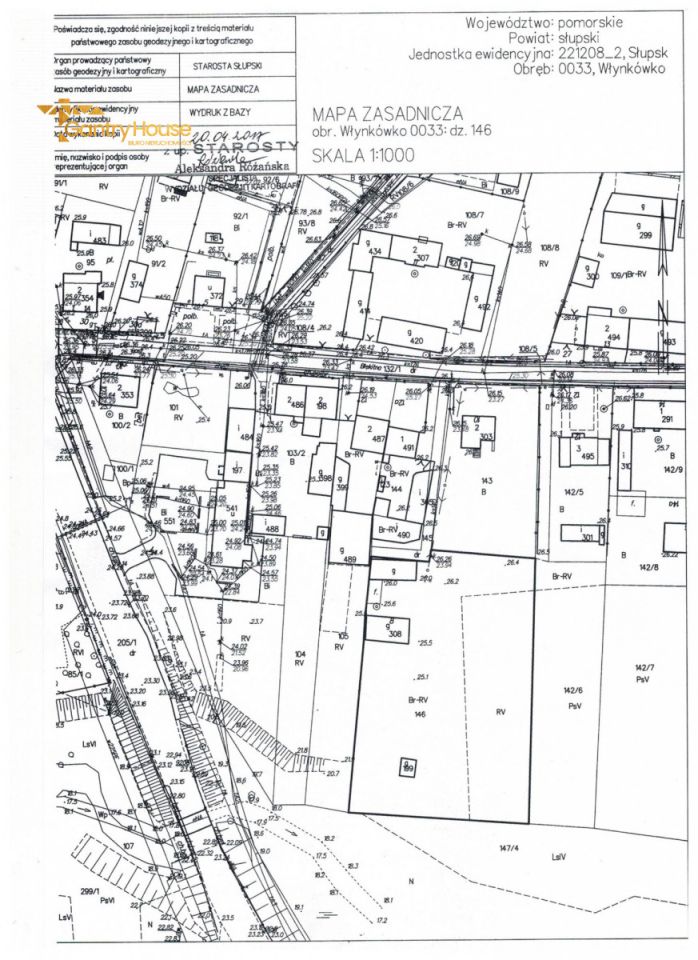 Działka inwestycyjna Włynkówko, ul. Błękitna. Zdjęcie 3