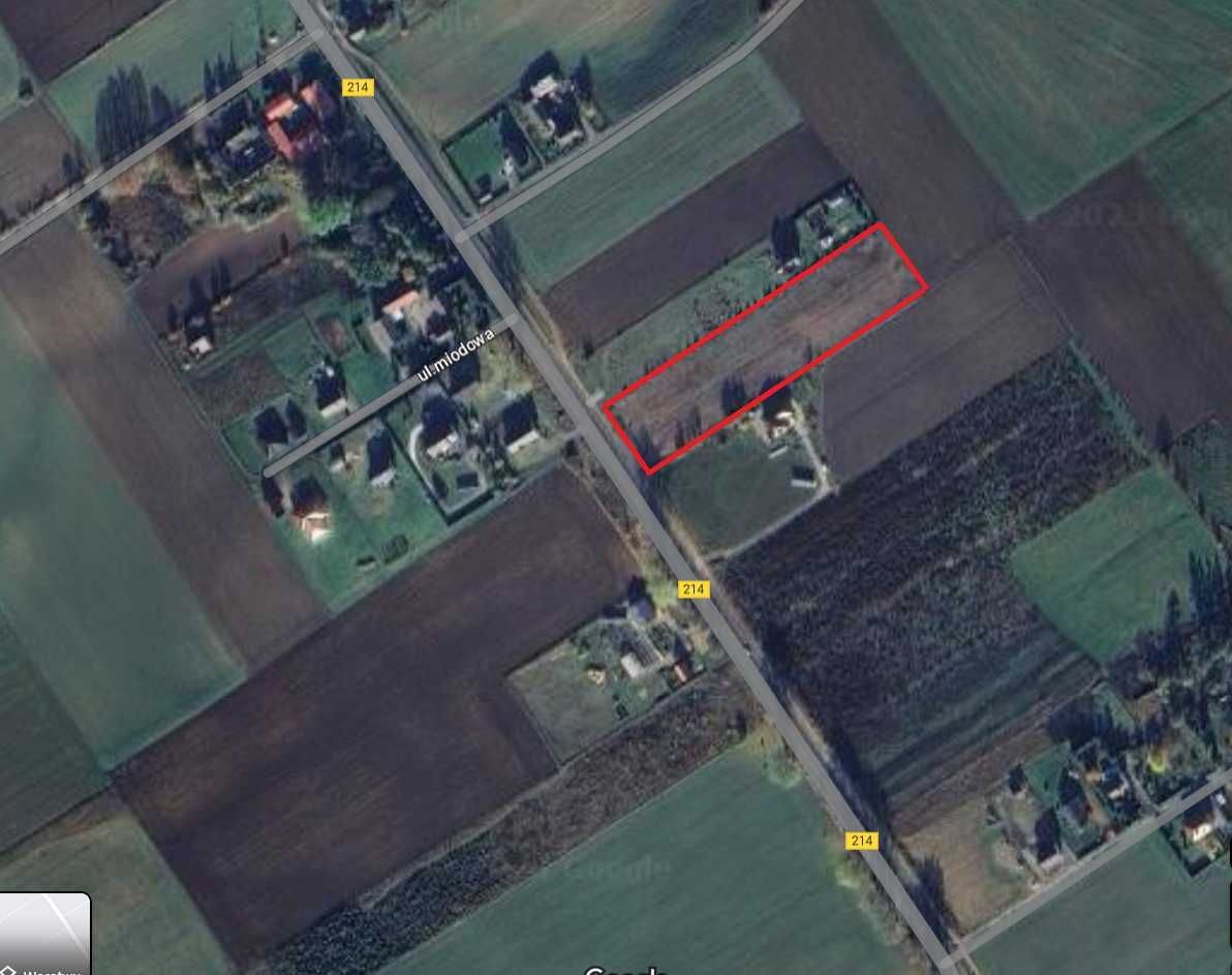 Działka budowlana Krępa Kaszubska. Zdjęcie 2