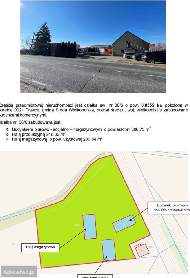 Hala/magazyn Pławce. Zdjęcie 9