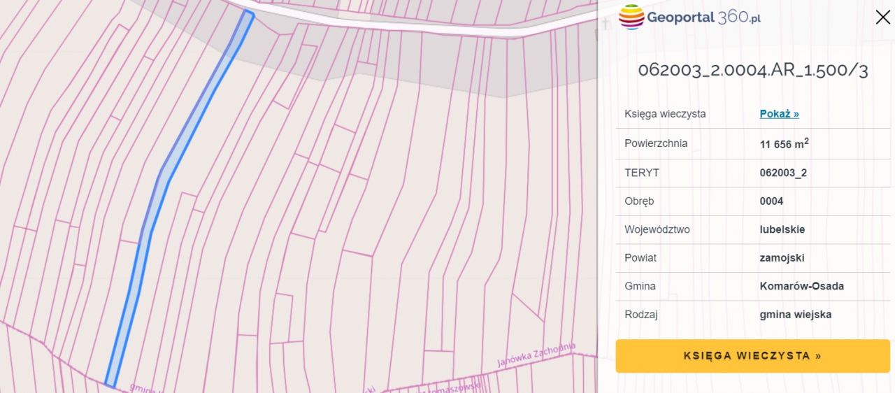 Działka rolno-budowlana Janówka Zachodnia. Zdjęcie 8