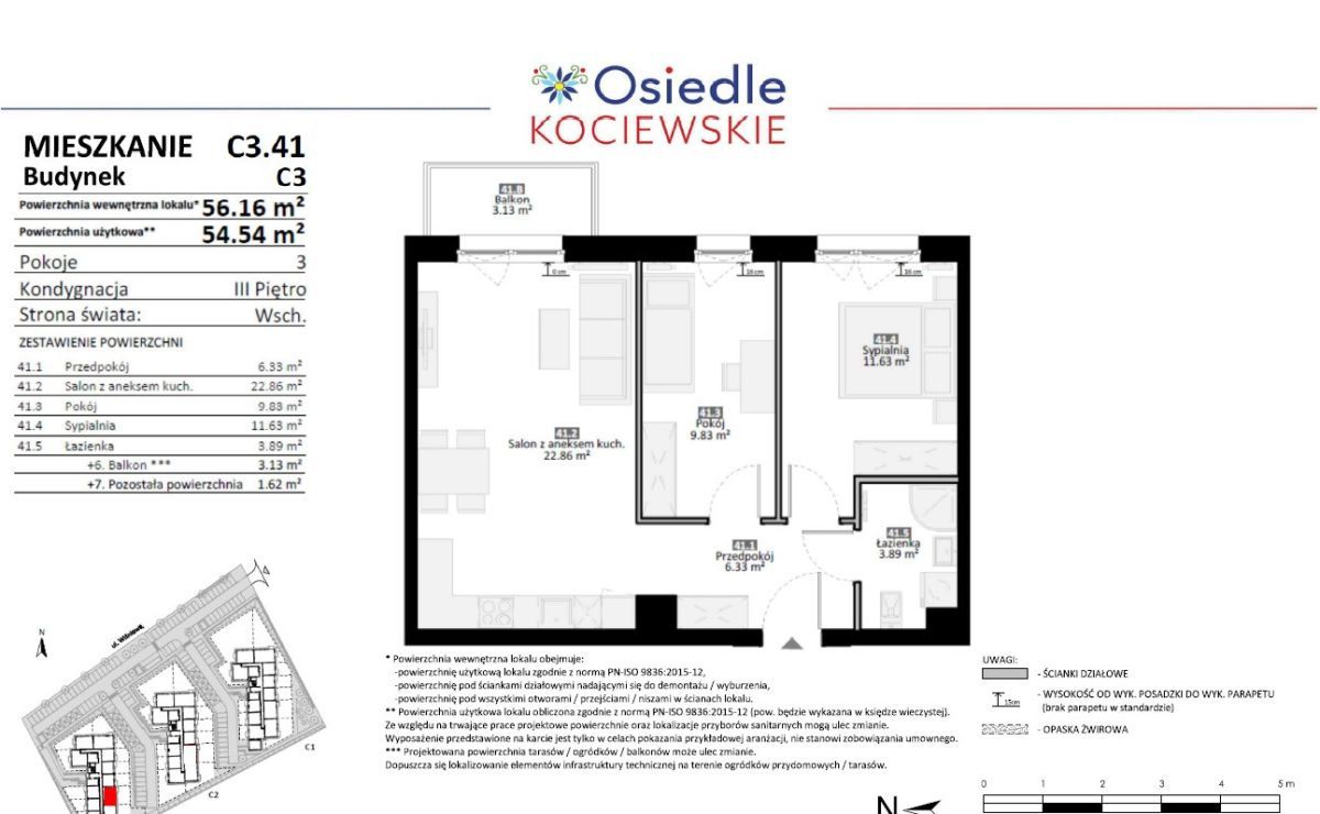 Mieszkanie 2-pokojowe Tczew. Zdjęcie 44