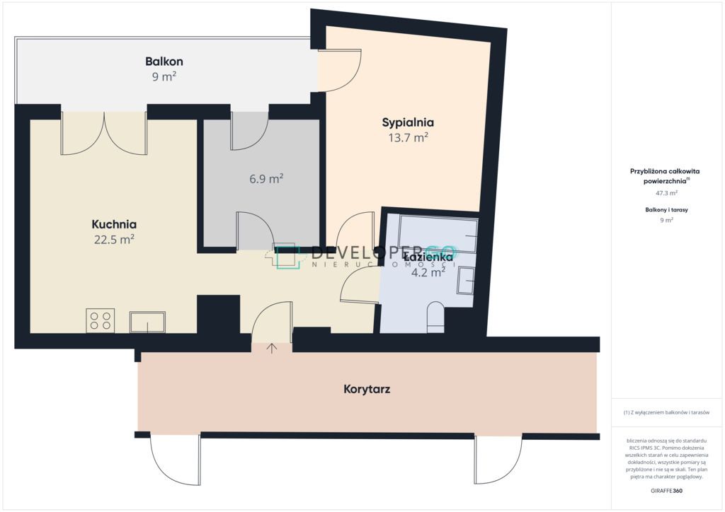 Mieszkanie 3-pokojowe Białystok Piaski, ul. Mikołaja Kopernika. Zdjęcie 16