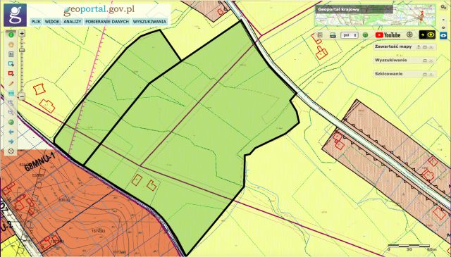 Działka rolno-budowlana Pstrążna Podlesie, ul. Podleśna. Zdjęcie 4