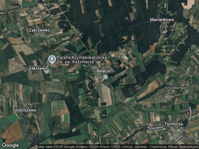 Działka budowlana Belęcin. Zdjęcie 1