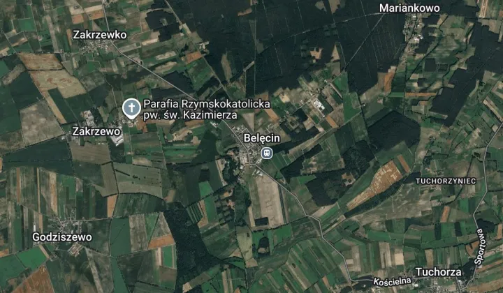 Działka budowlana Belęcin