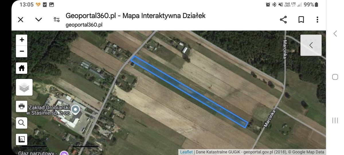 Działka rolno-budowlana Stasin. Zdjęcie 2