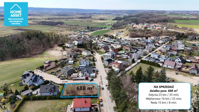 Działka budowlana Mrzezino, ul. św. Józefa. Zdjęcie 1