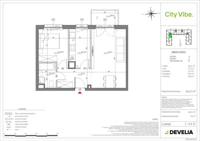 Mieszkanie 2-pokojowe Kraków Płaszów, ul. Myśliwska. Zdjęcie 25
