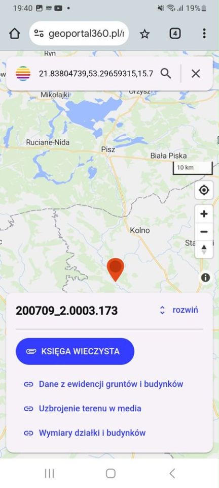 Działka Dobry Las. Zdjęcie 2