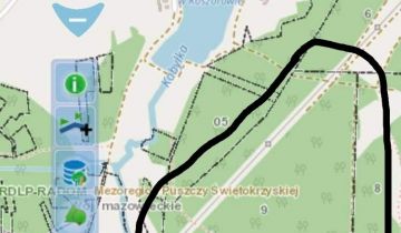 Działka leśna Koszorów