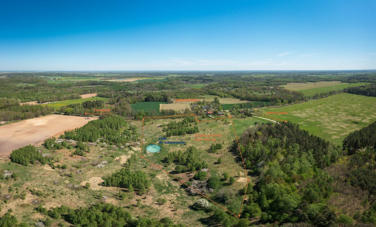 Działka rolna Baranówka. Zdjęcie 3