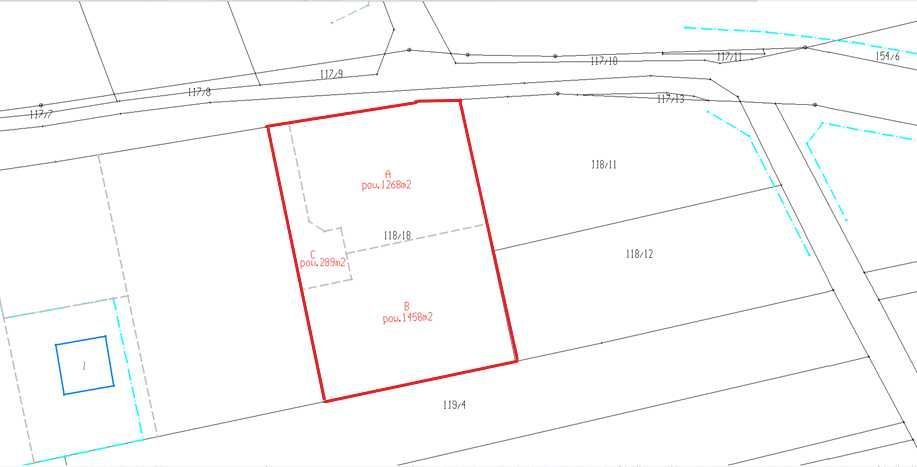 Działka budowlana Zalesie. Zdjęcie 3