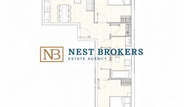 Mieszkanie 3-pokojowe Kraków Śródmieście, ul. Mogilska