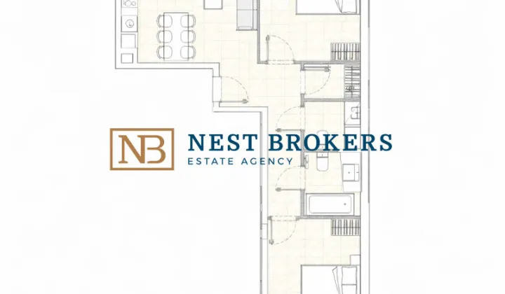 Mieszkanie 3-pokojowe Kraków Śródmieście, ul. Mogilska