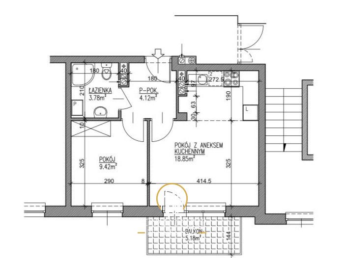 Mieszkanie 2-pokojowe Lublin Węglin, ul. Kwarcowa. Zdjęcie 9