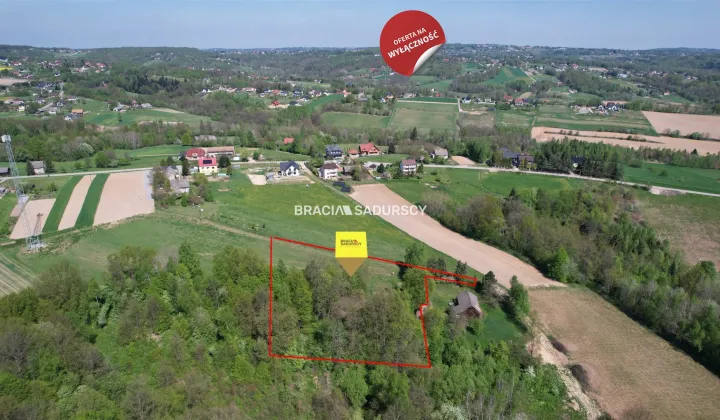 Działka rolna Dobczyce