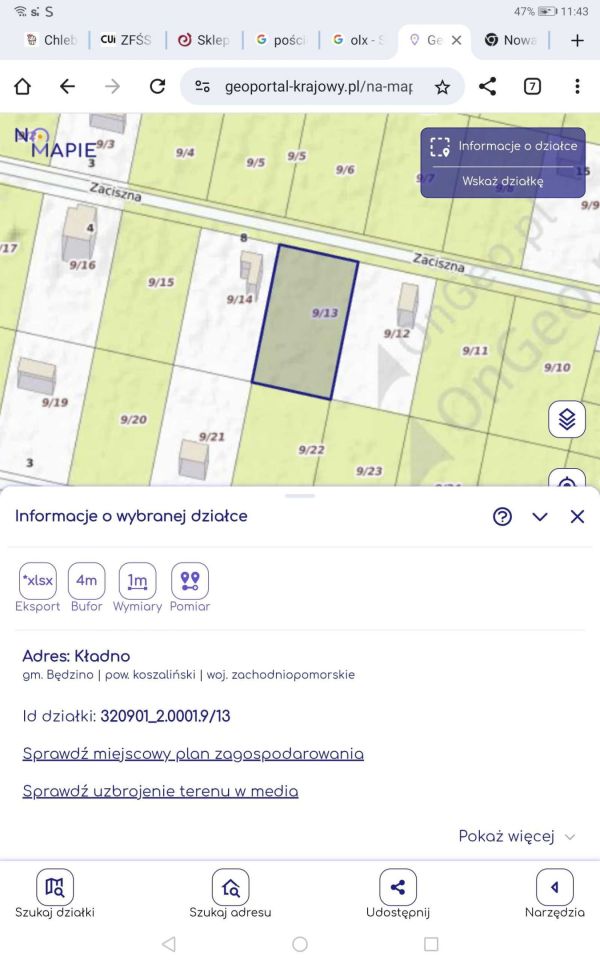 Działka budowlana Kładno. Zdjęcie 2