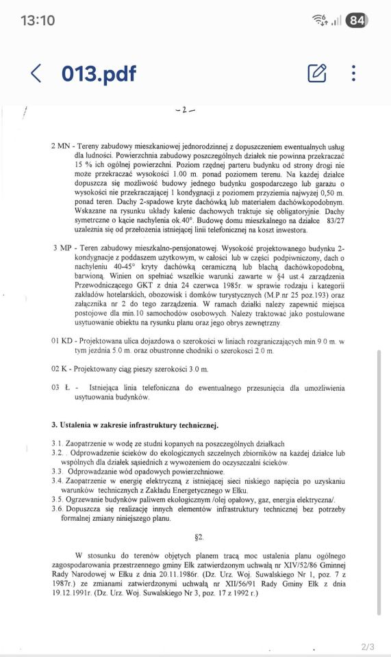 Działka budowlana Piaski. Zdjęcie 5