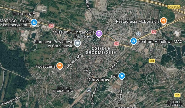 Mieszkanie 1-pokojowe Chrzanów Centrum, ul. Grunwaldzka