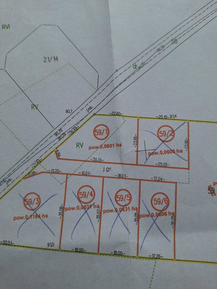 Działka Stawiska Wymysłowo. Zdjęcie 2