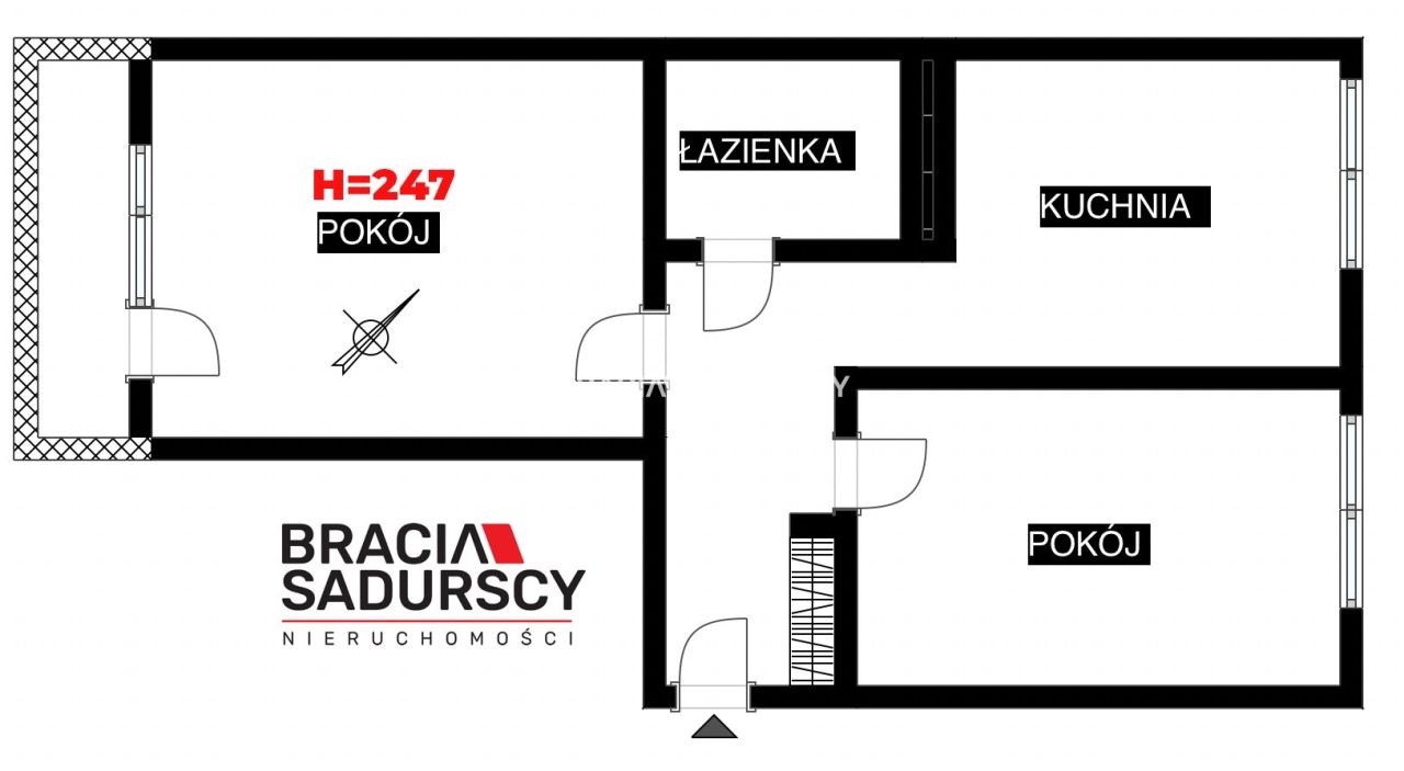 Mieszkanie 2-pokojowe Kraków Krowodrza, ul. ks. Kazimierza Siemaszki. Zdjęcie 16